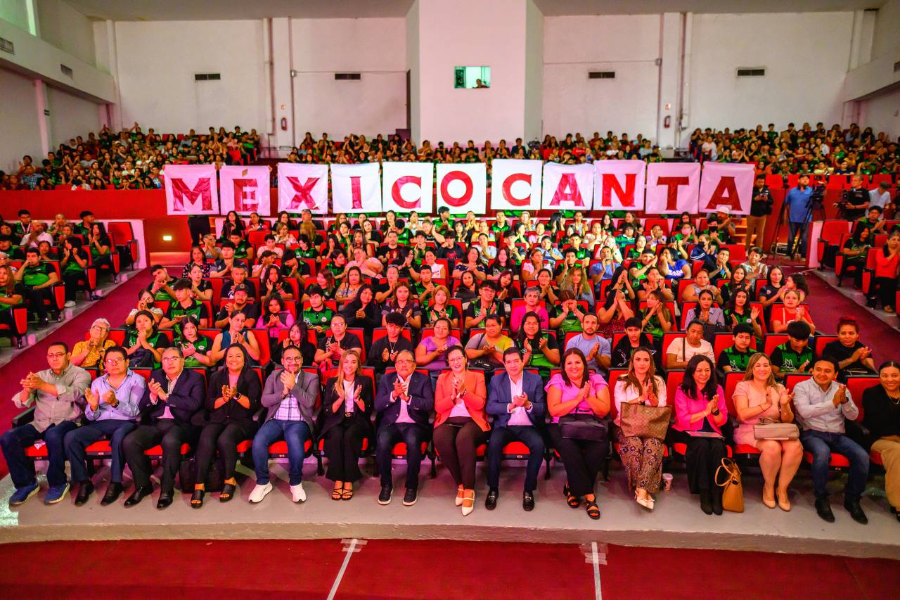 Invita Escobedo a jóvenes a participar en “México Canta”