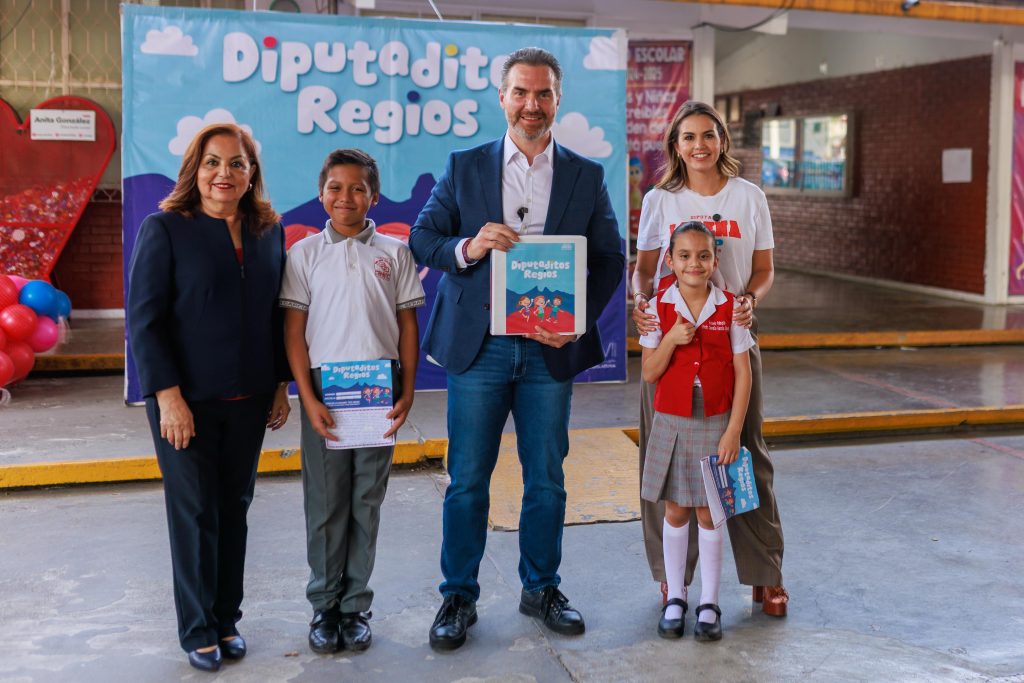Como parte de su compromiso de escuchar a la ciudadanía, la diputada Lorena de la Garza cerró la primera etapa del programa “Diputaditos Regios”