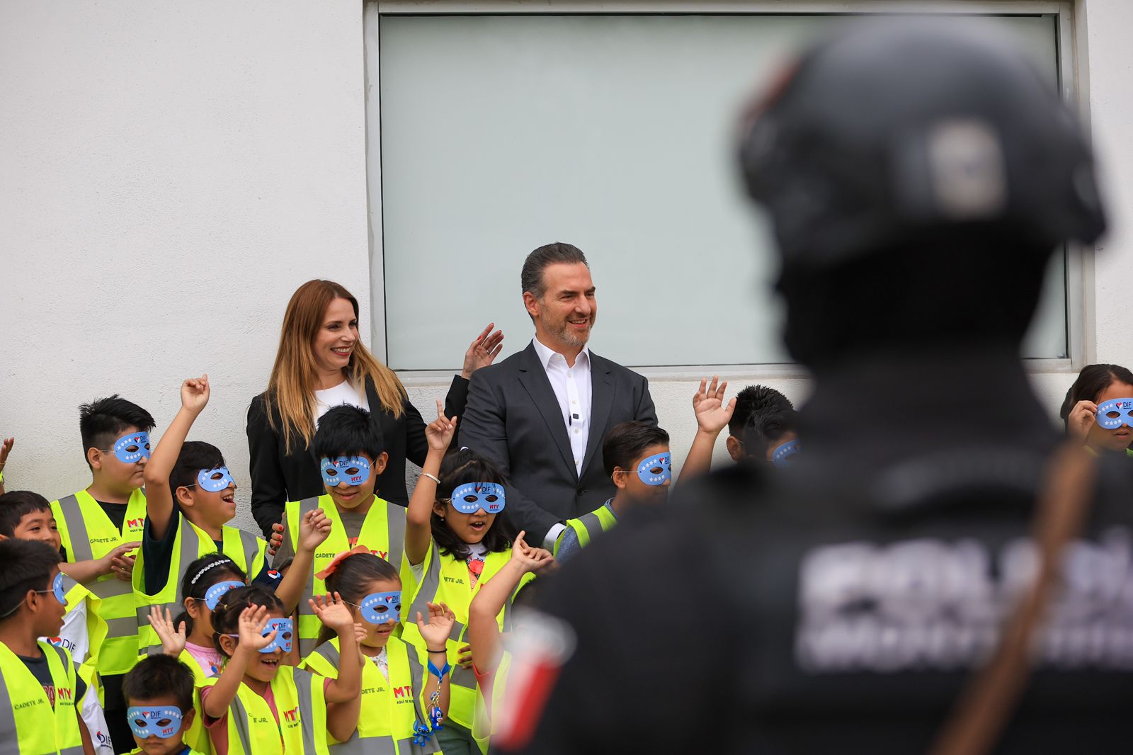 En un hecho sin precedentes, niñas y niños de Monterrey visitaron las instalaciones de la Academia de Policía de la Secretaría de Seguridad y Protección a la Ciudadanía de Monterrey, marcando el arranque del programa Cadete Jr.