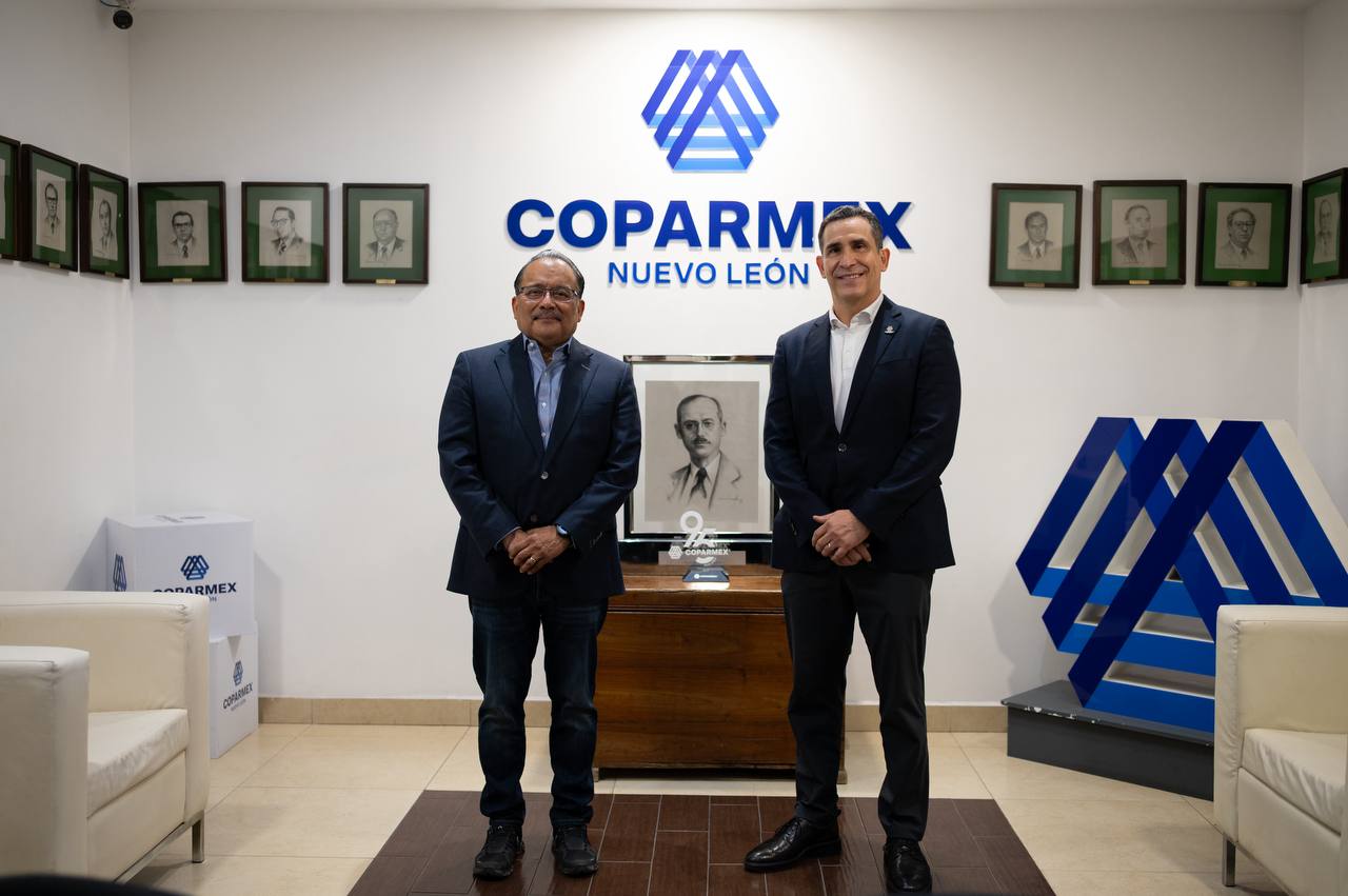 Roberto Cantú subrayó que Coparmex encuentra en Escobedo un aliado importante para promover el fortalecimiento del tejido empresarial.