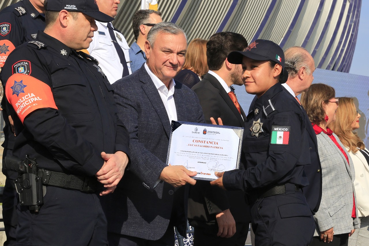 El alcalde de Guadalupe, Héctor García reconoció a la corporación municipal por reducir las cifras de delitos de alto impacto durante los primeros seis meses de administración