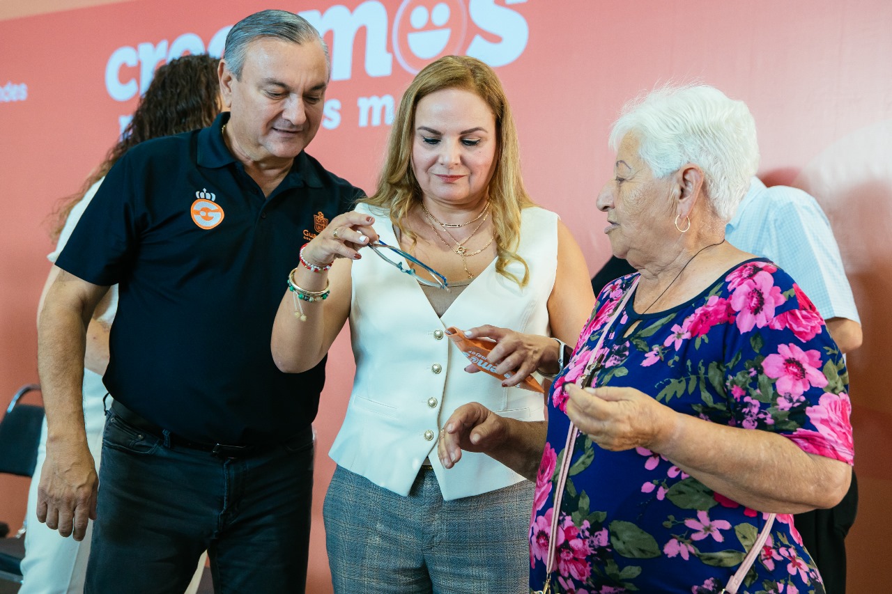 Beneficia a más de 500 con programa Crecemos para Vernos Mejor