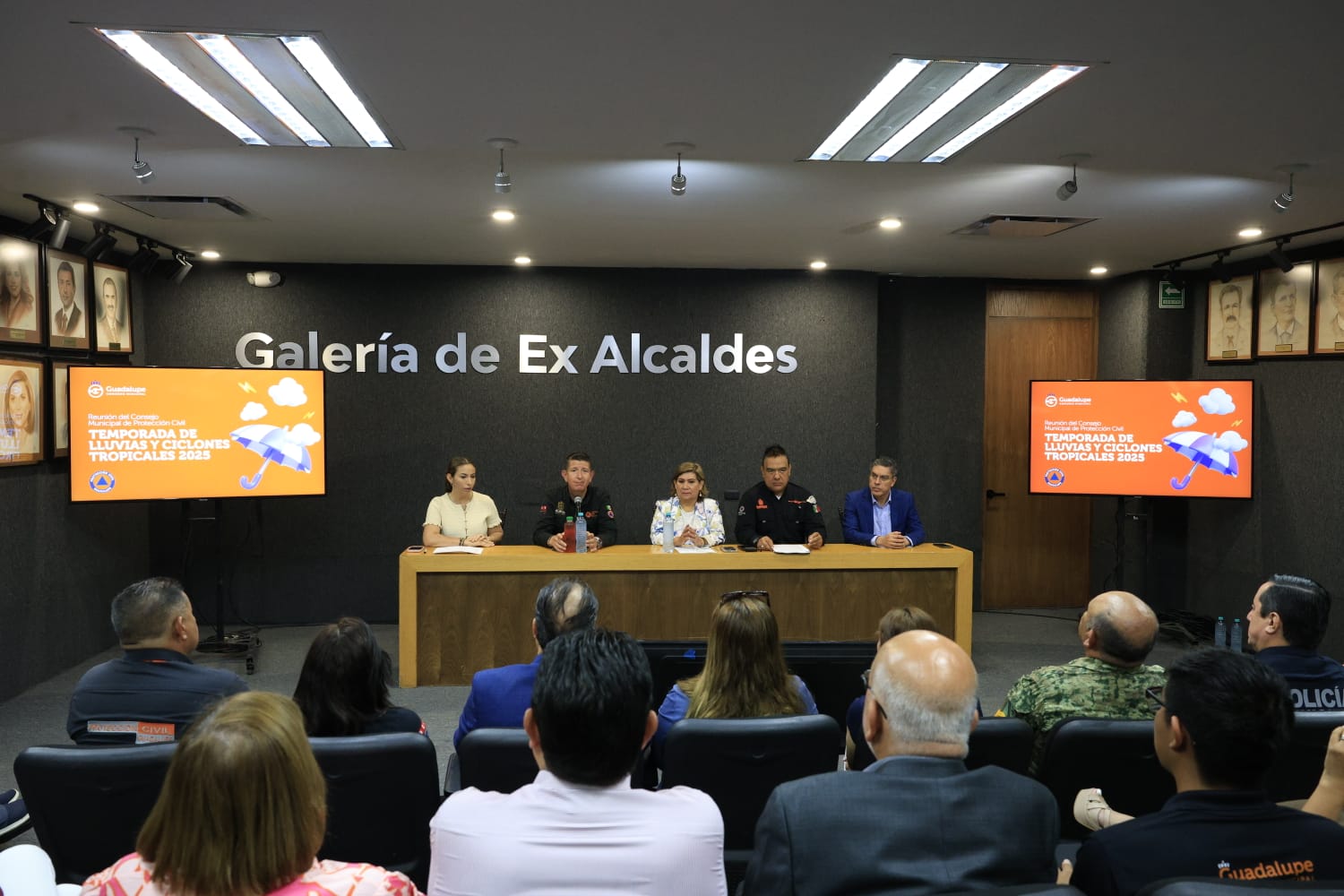 El municipio de Guadalupe se encuentra preparado ante cualquier situación de riesgo que pueda ocurrir durante la temporada de ciclones tropicales de este 2025.