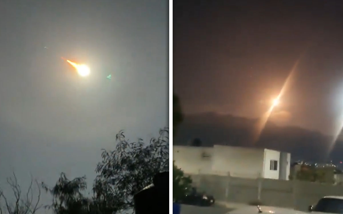 El avistamiento fue reportado por usuarios de redes sociales alrededor de las 2:10 a.m., quienes compartieron videos y fotografías del objeto brillante que cruzó la atmósfera a gran velocidad, siendo visible principalmente en Saltillo y la zona metropolitana de Monterrey.